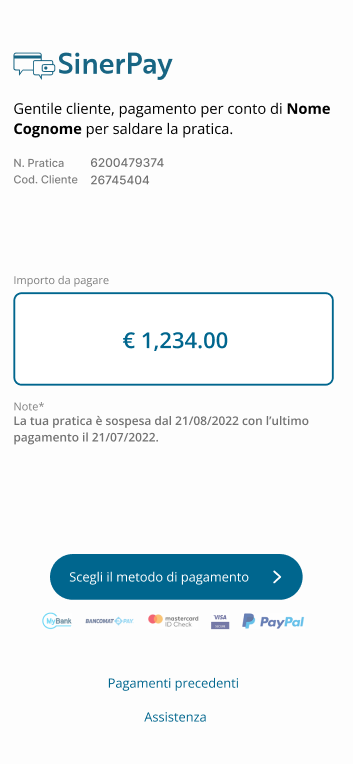 SinerPay · payment app